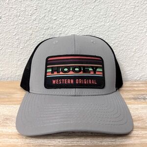 Hooey Gray and Black Trucker Hat